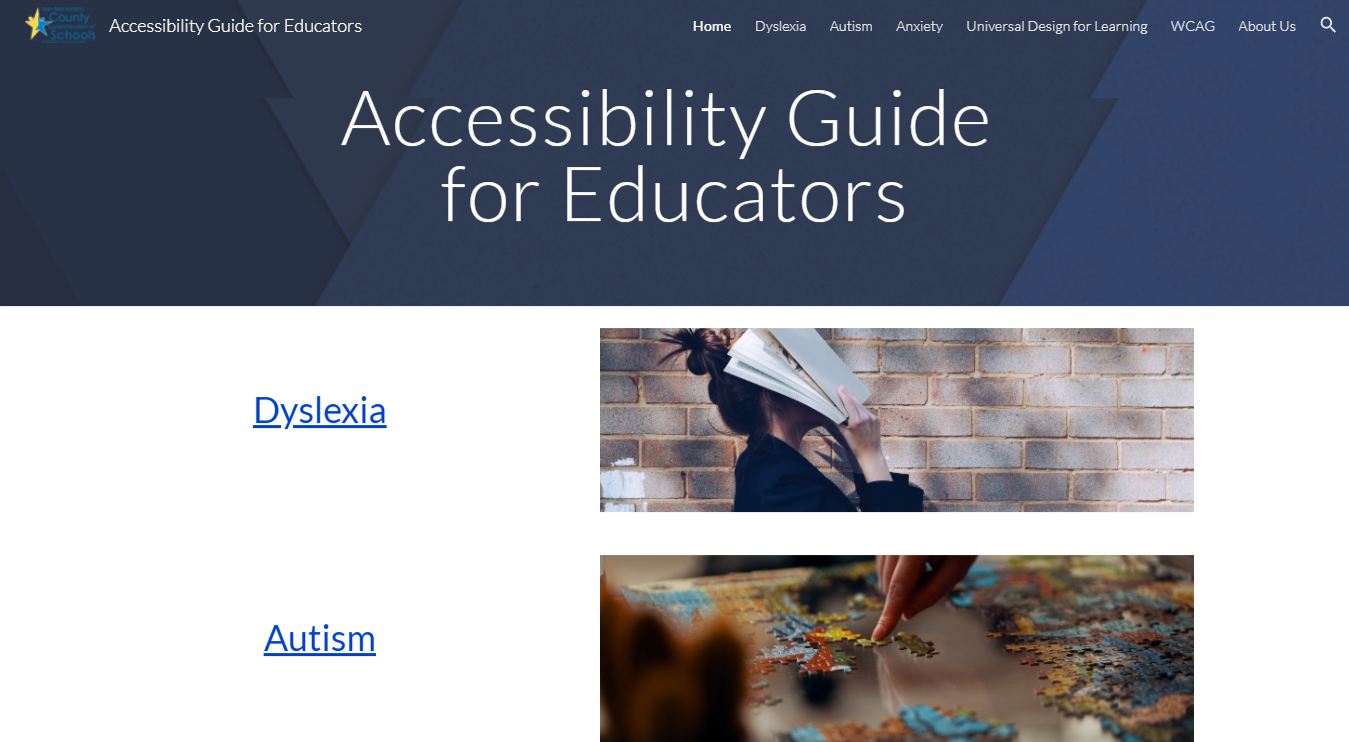 Accessibility Guide for Educators